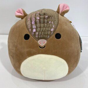 NWT Squishmallows Original Kelly Toys Thompson The Armadillo Plush Animal 8"